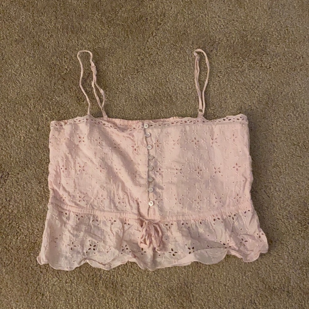 Aerie pink tank top